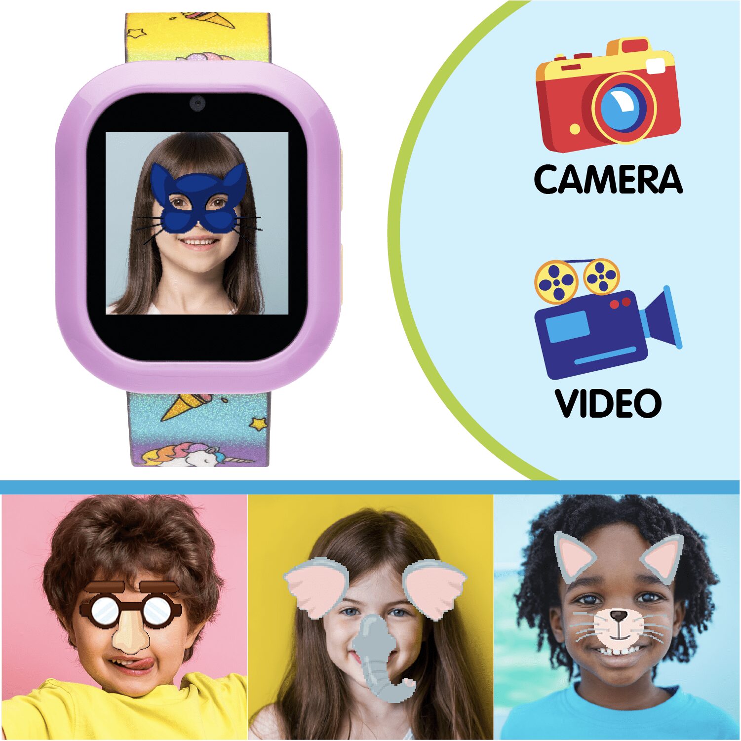 PlayZoom Girls V3 Purple Unicorn with Bluetooth Speaker Set - Image 5