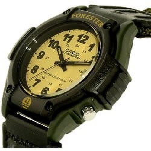 Casio Male 2.81" Sport Cloth Analog Watch, Green - Image 5