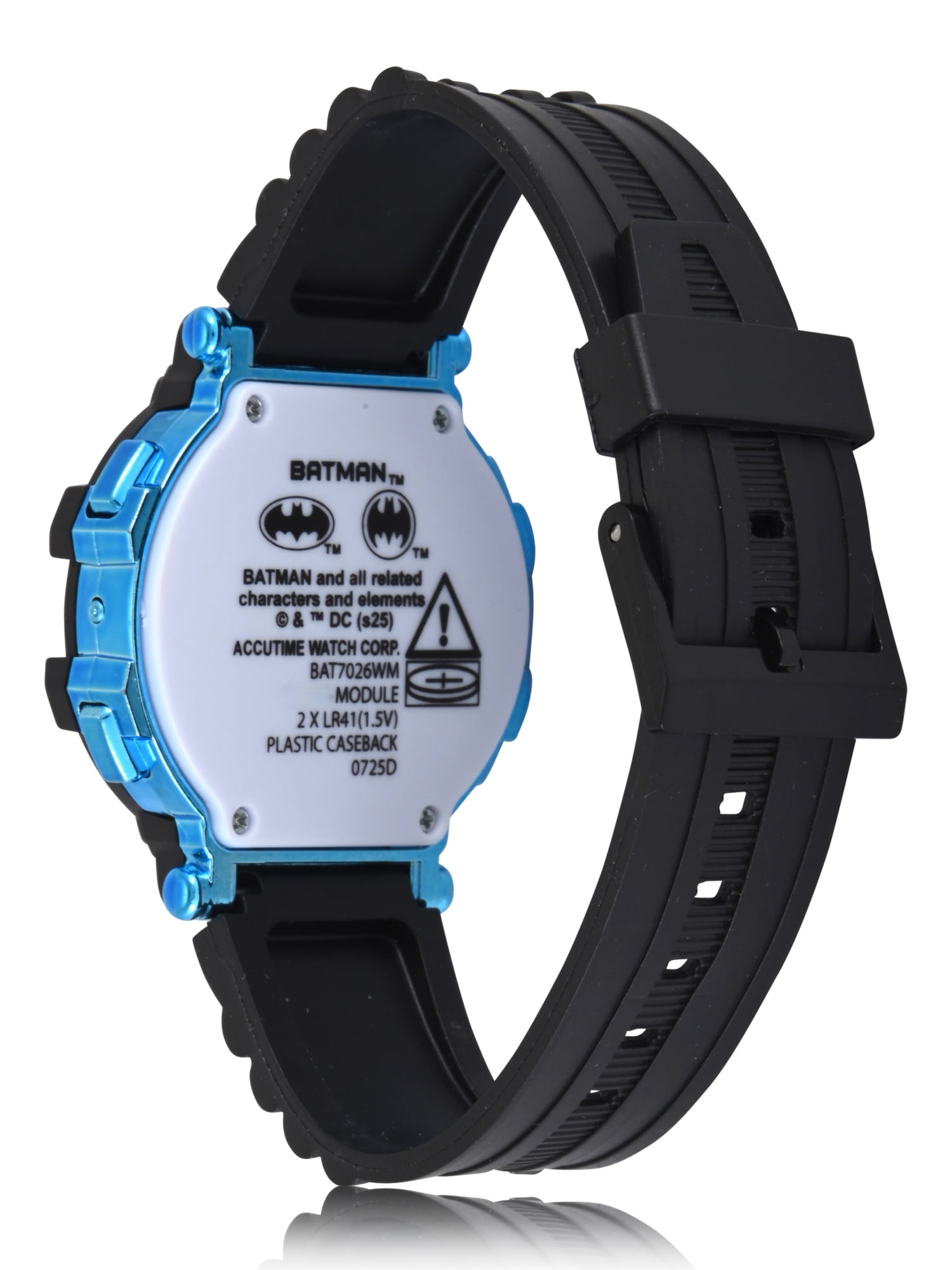 DC Comics Batman Unisex Childrens Black Strap LCD Watch, BAT70269WM - Image 3