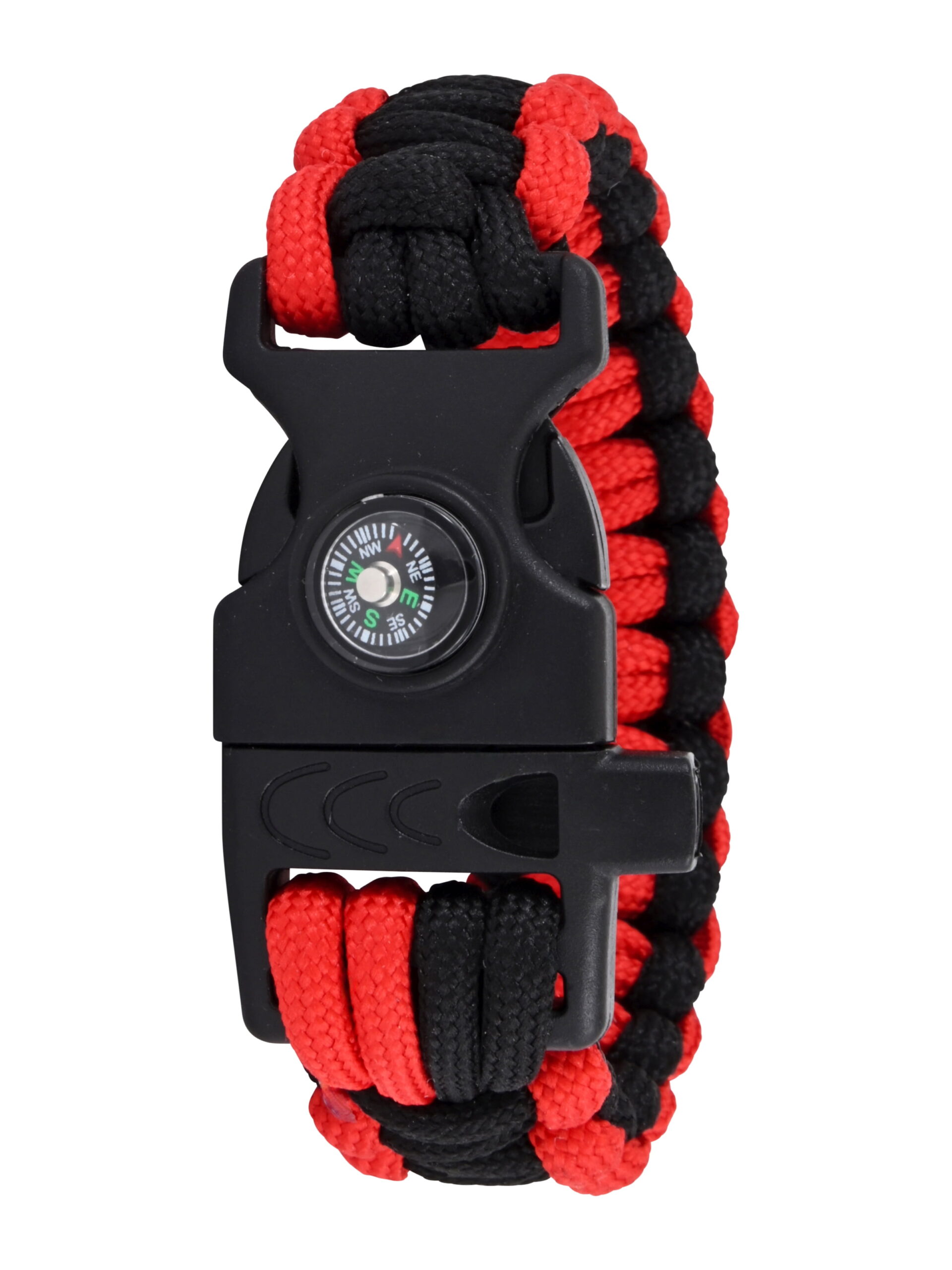 Marvel Spider-Man Unisex Child 2pc Red and Black Watch and Survival Bracelet Set, SPD40203WM - Image 2