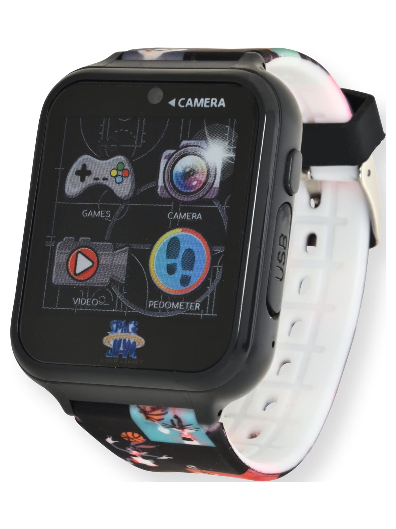 Space Jam "New Legacy" Unisex Child iTime Smartwatch 40mm in Black - SPJ4035WM - Image 2