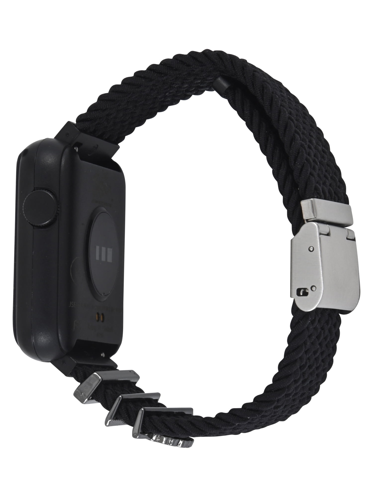 Justice iTime Unisex Child Smart Watch with Black Mesh Magnetic Strap and Black Case 42mm - Image 3