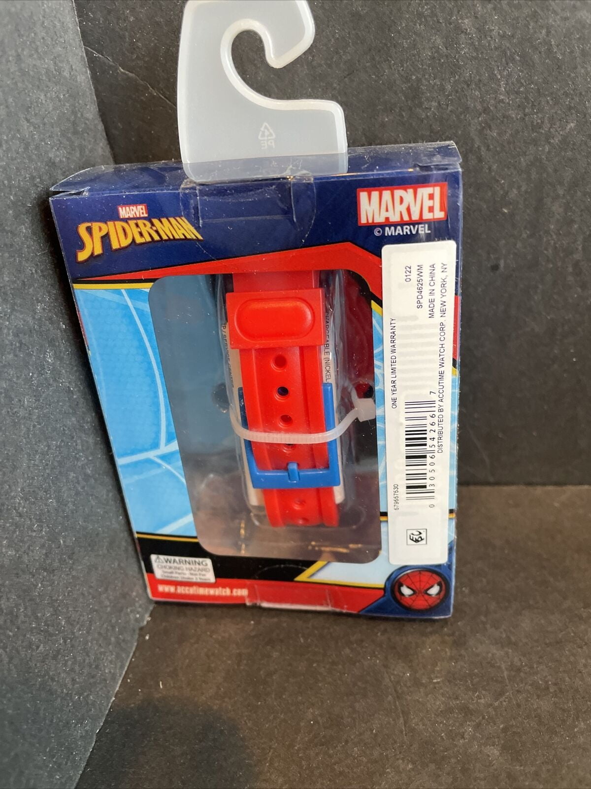 Marvel Spider-Man Flashing LCD Watch with Molded Straps - SPD4625WM - Image 2
