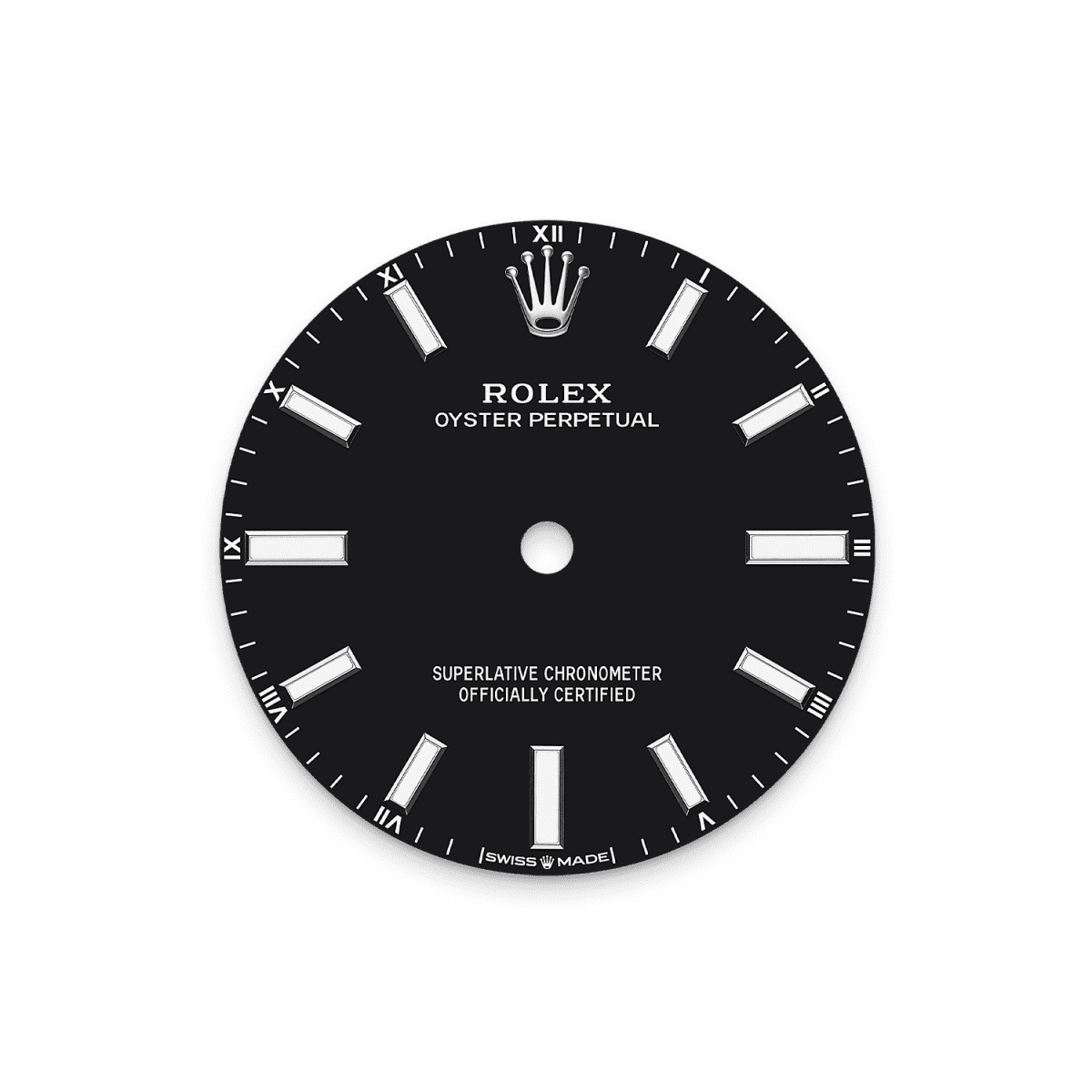 Unworn 2025, Rolex Oyster Perpetual, Oystersteel, 34mm, Black dial, Domed Oyster, Ref# 124200-0010, box and papers 1:1 - Image 2