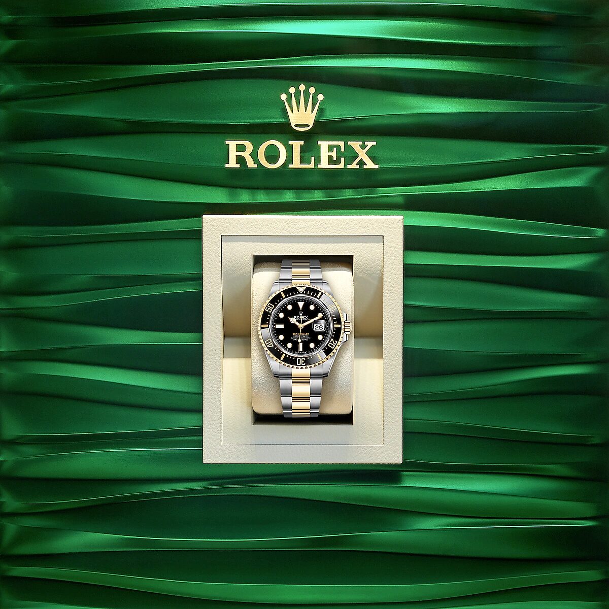Rolex Sea-Dweller, Stainless Steel and 18k Yellow Gold, 43mm, Ref# 126603-0001 1:1 - Image 8