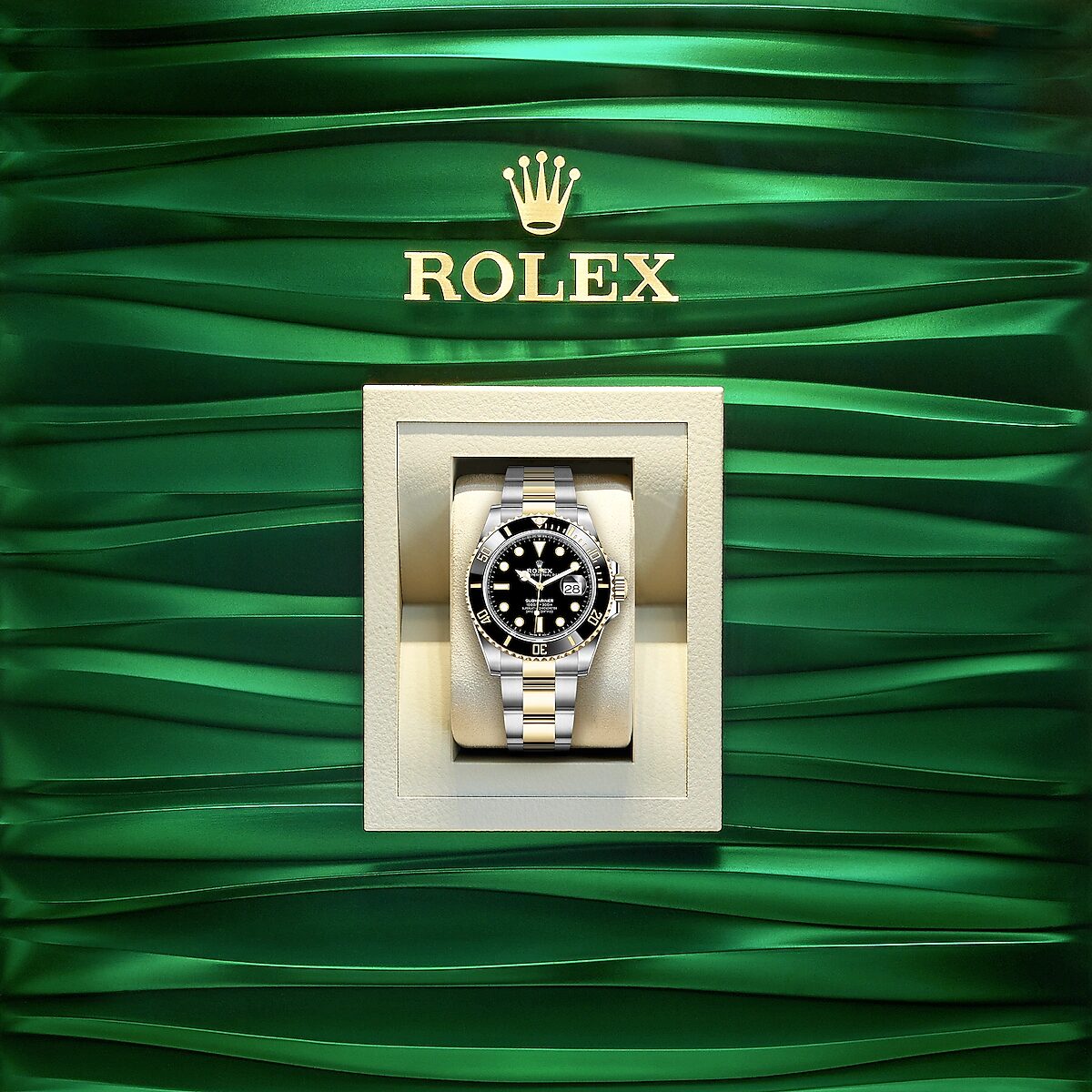 Rolex Submariner Date, Stainless Steel and 18k Yellow Gold, 41mm, Ref# 126613ln-0002 1:1 - Image 5