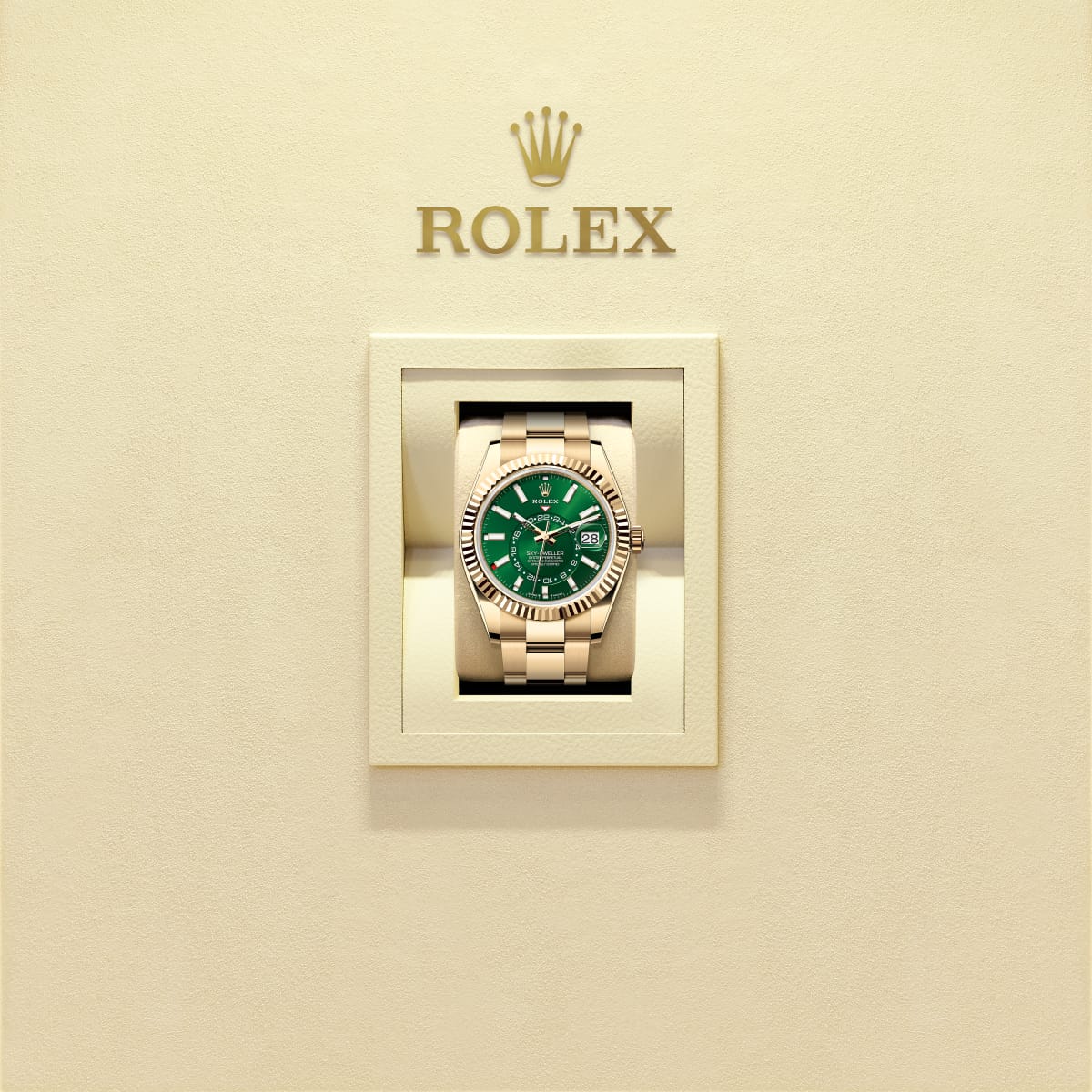 Unworn 2025, Rolex Sky-Dweller, 42mm, 18k Yellow Gold, Ref# 336938-0007, box & papers 1:1 - Image 4