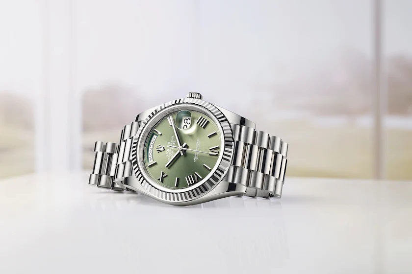 Rolex Day-Date 40 White gold Ref# 228239-0033 1:1 - Image 2