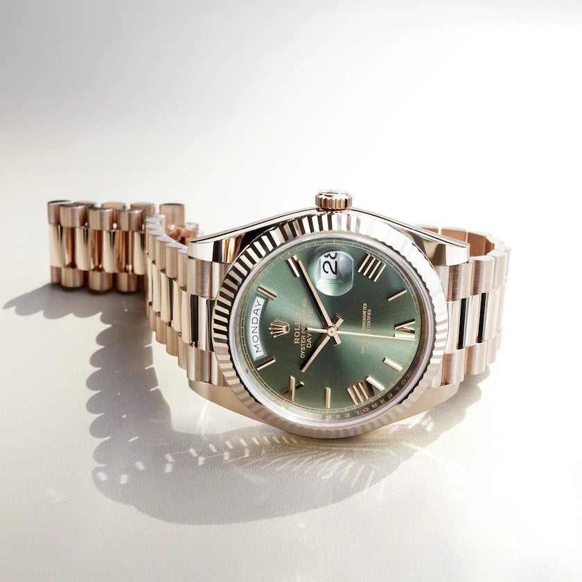 Rolex Day-Date 40 Everose gold Ref# 228235-0025 1:1 - Image 3