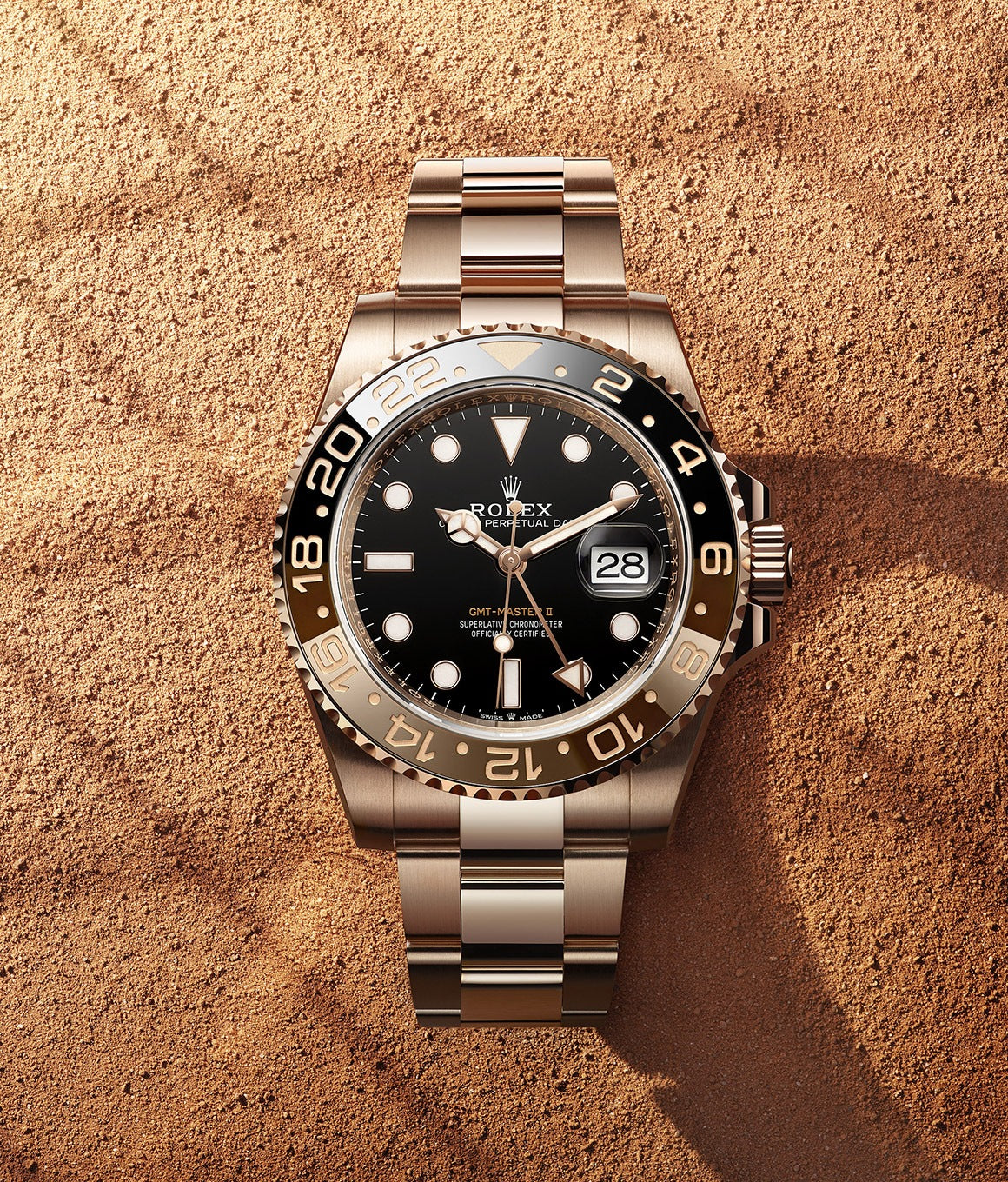 Rolex GMT-Master II Rootbeer, 18k Everose gold, 40mm, Ref# 126715chnr-0001 1:1 - Image 7