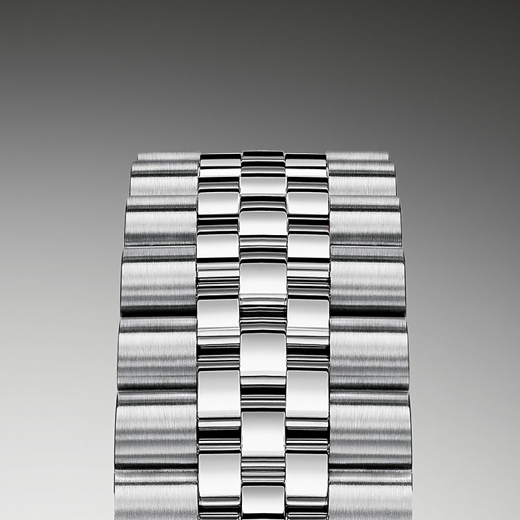 Rolex Datejust 31, Oystersteel, 18kt White Gold and diamonds, Ref# 278384RBR-0008 1:1 - Image 4