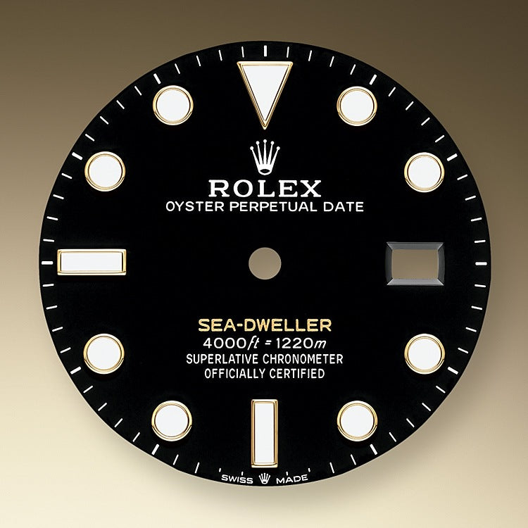 Rolex Sea-Dweller, Stainless Steel and 18k Yellow Gold, 43mm, Ref# 126603-0001 1:1 - Image 2