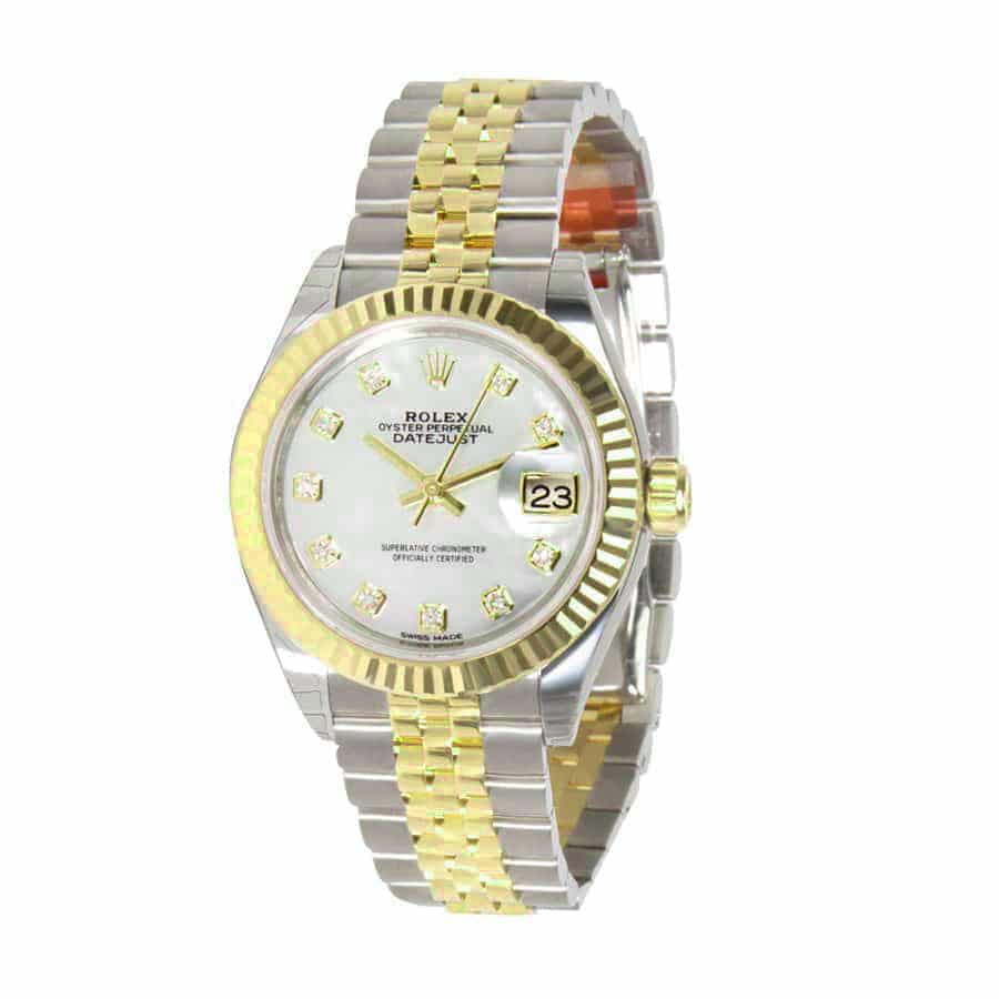 Rolex Lady-Datejust 279173 Silver Diamond Dial Deluxe Edition 1:1 - Image 2