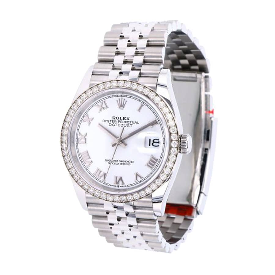 Rolex Datejust 126284RBR “White Roman Dial” Ultra Luxury 1:1 - Image 2