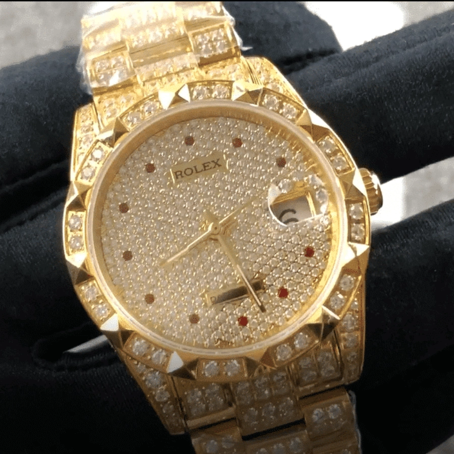 Rolex Cosmograph Daytona 116508 “Iced Out” Top Tier Edition 1:1 - Image 3