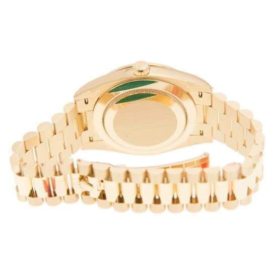 Rolex Day-Date 128348RBR “Pave Diamond Dial” Perfect Edition 1:1 - Image 5