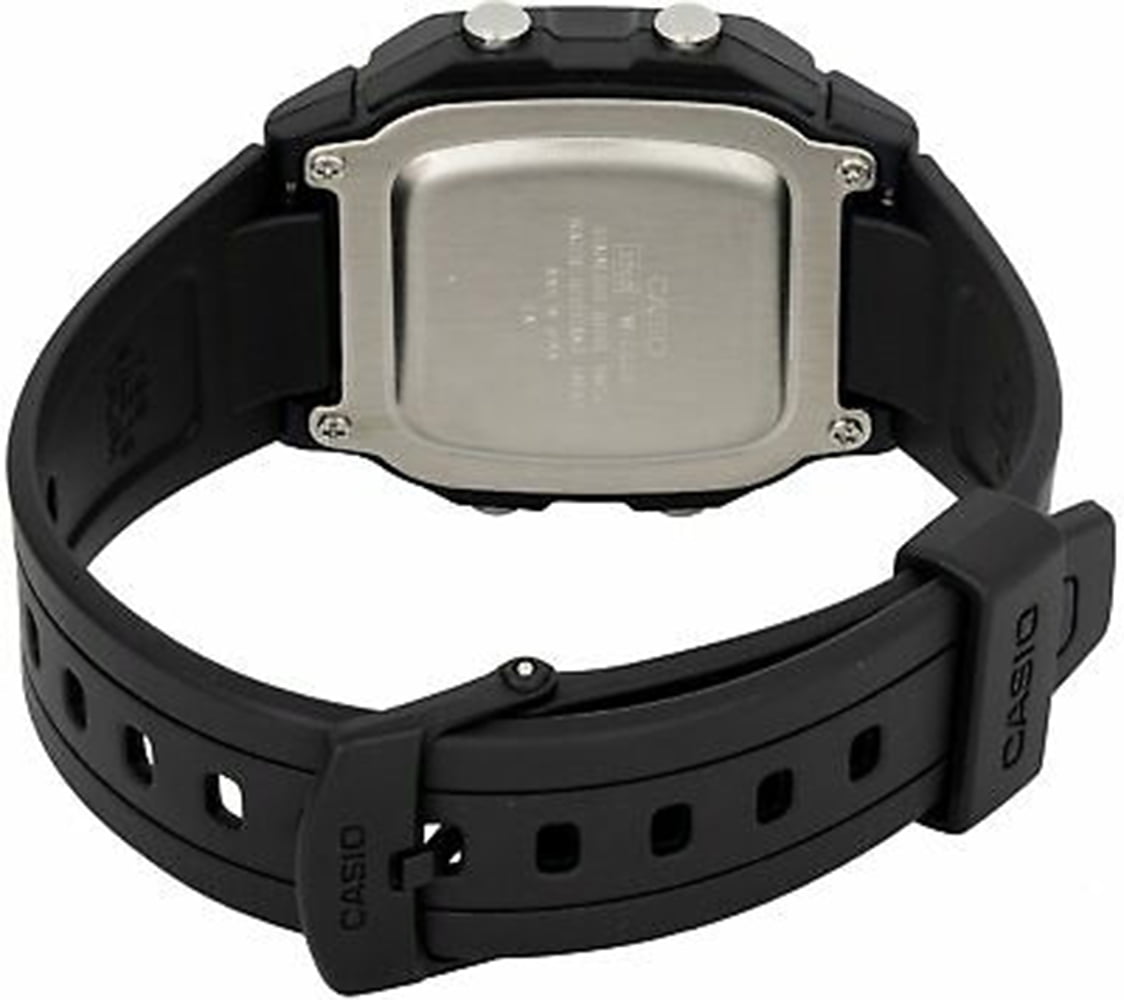 Casio Men's Classic Digital Quartz 100m Black Resin Watch W800H-1BV - Image 2