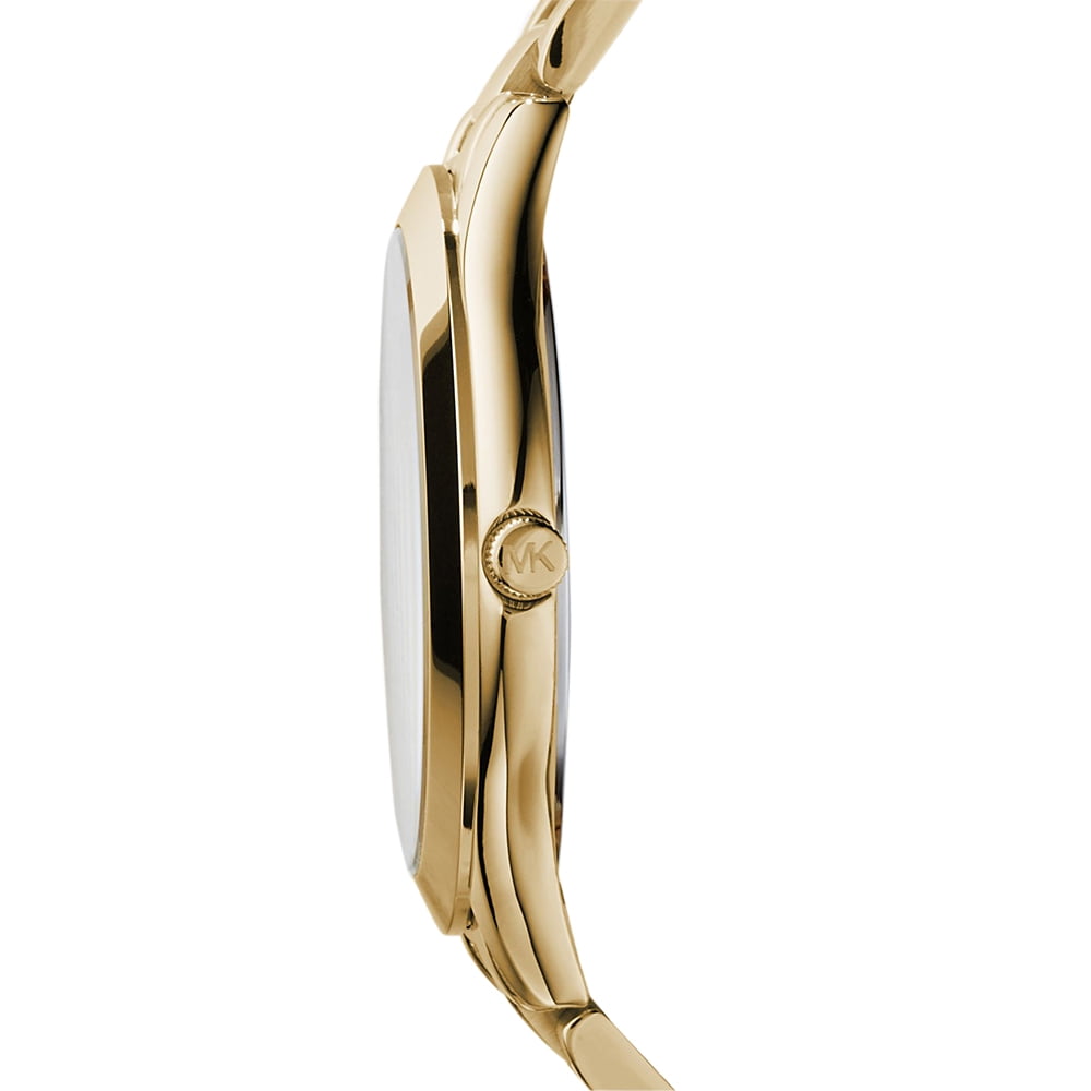 Michael Kors Women's Slim Runway Gold-Tone Watch 42mm MK3179 - Image 5