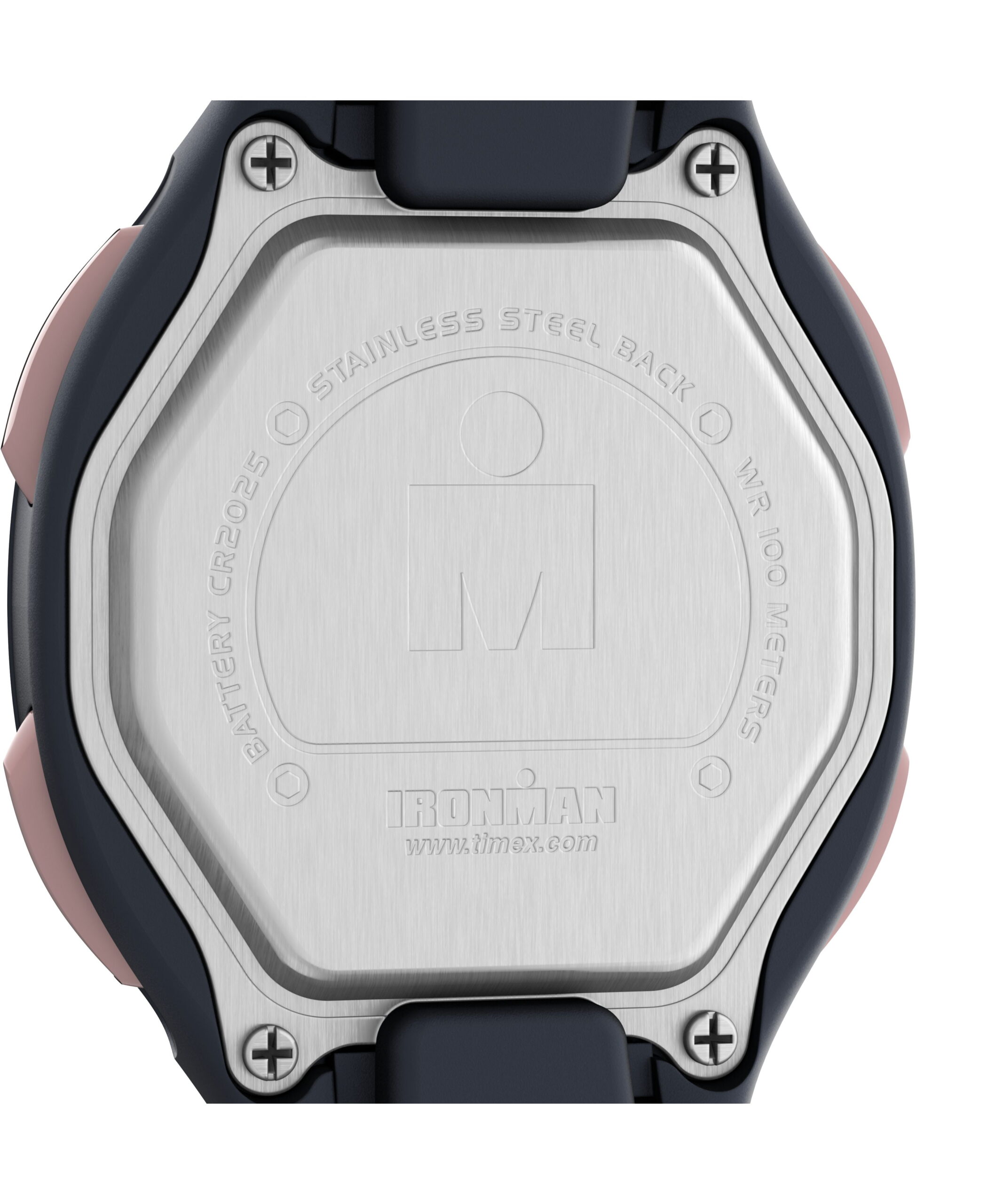 Timex Women's Ironman Transit 33mm Blue/Rose Gold-Tone Watch, Resin Strap - Image 3
